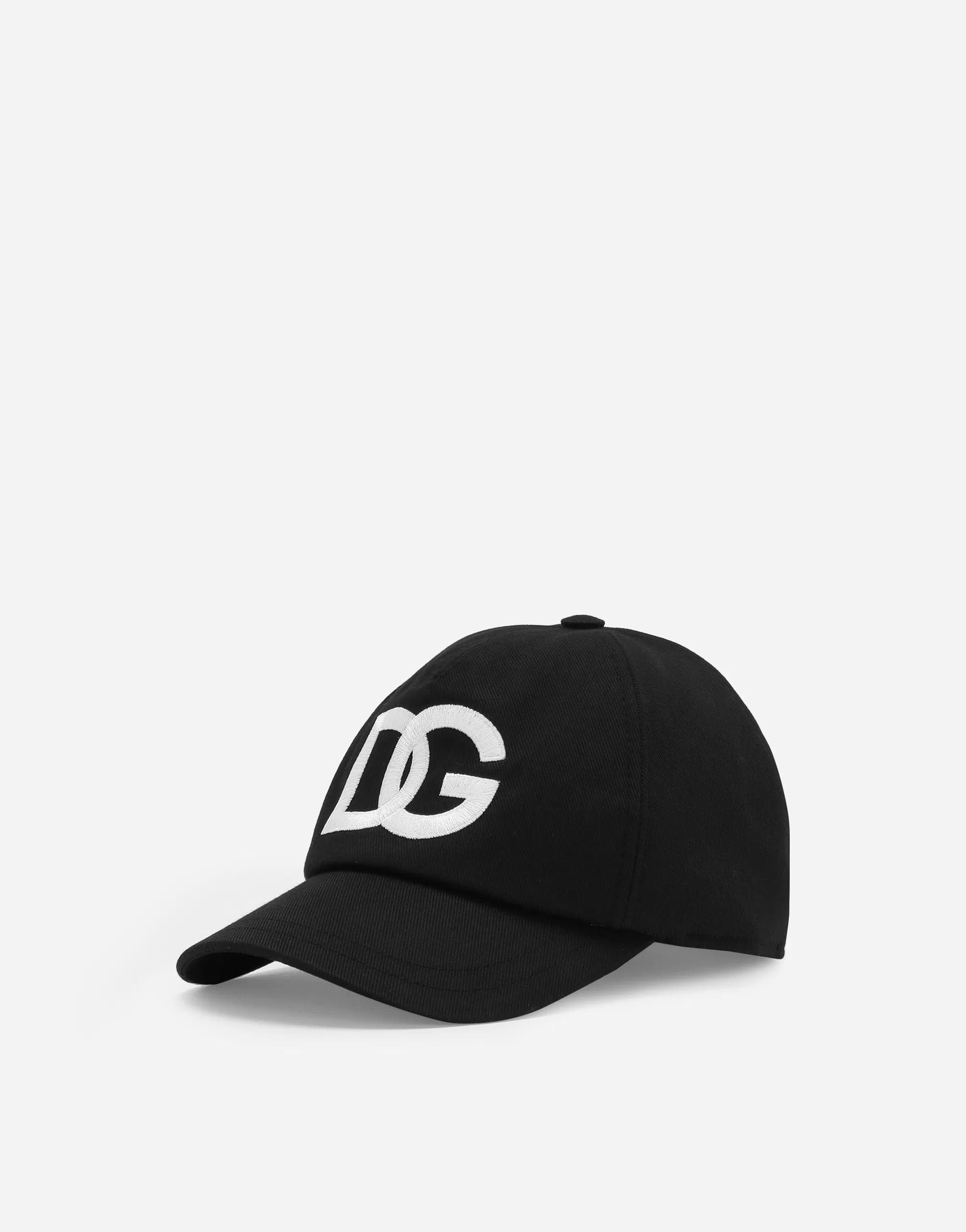 Dolce & Gabbana Kids' Baseball Cap with DG Logo Embroidery - 1