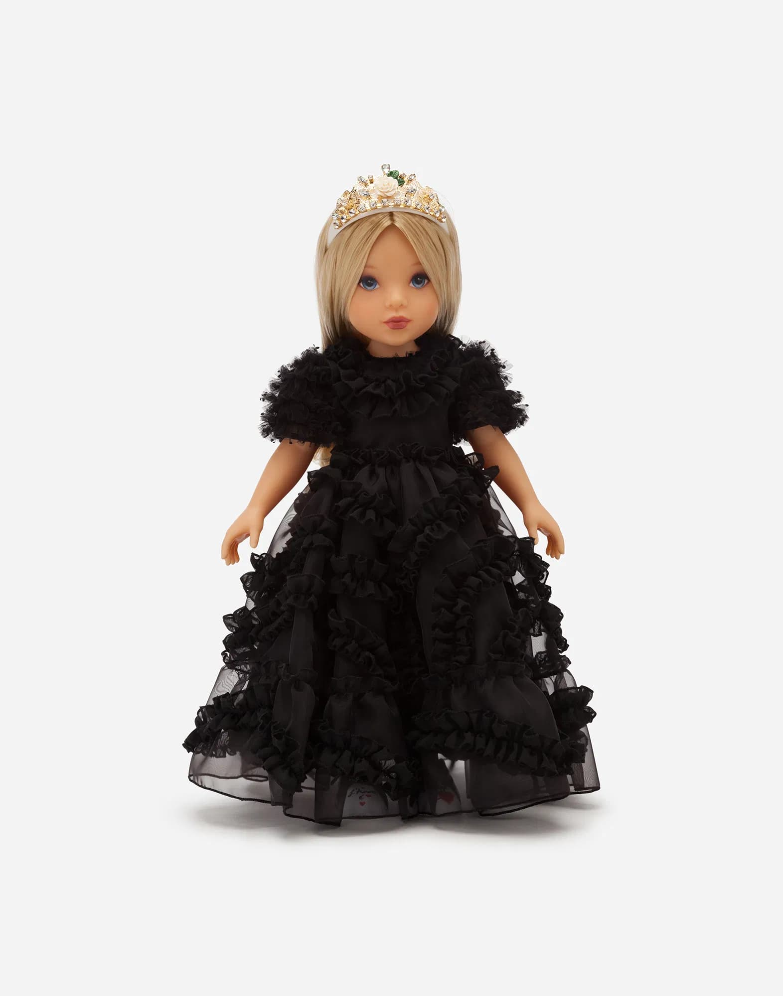 Dolce&Gabbana Kids Doll with Organza Dress - 1