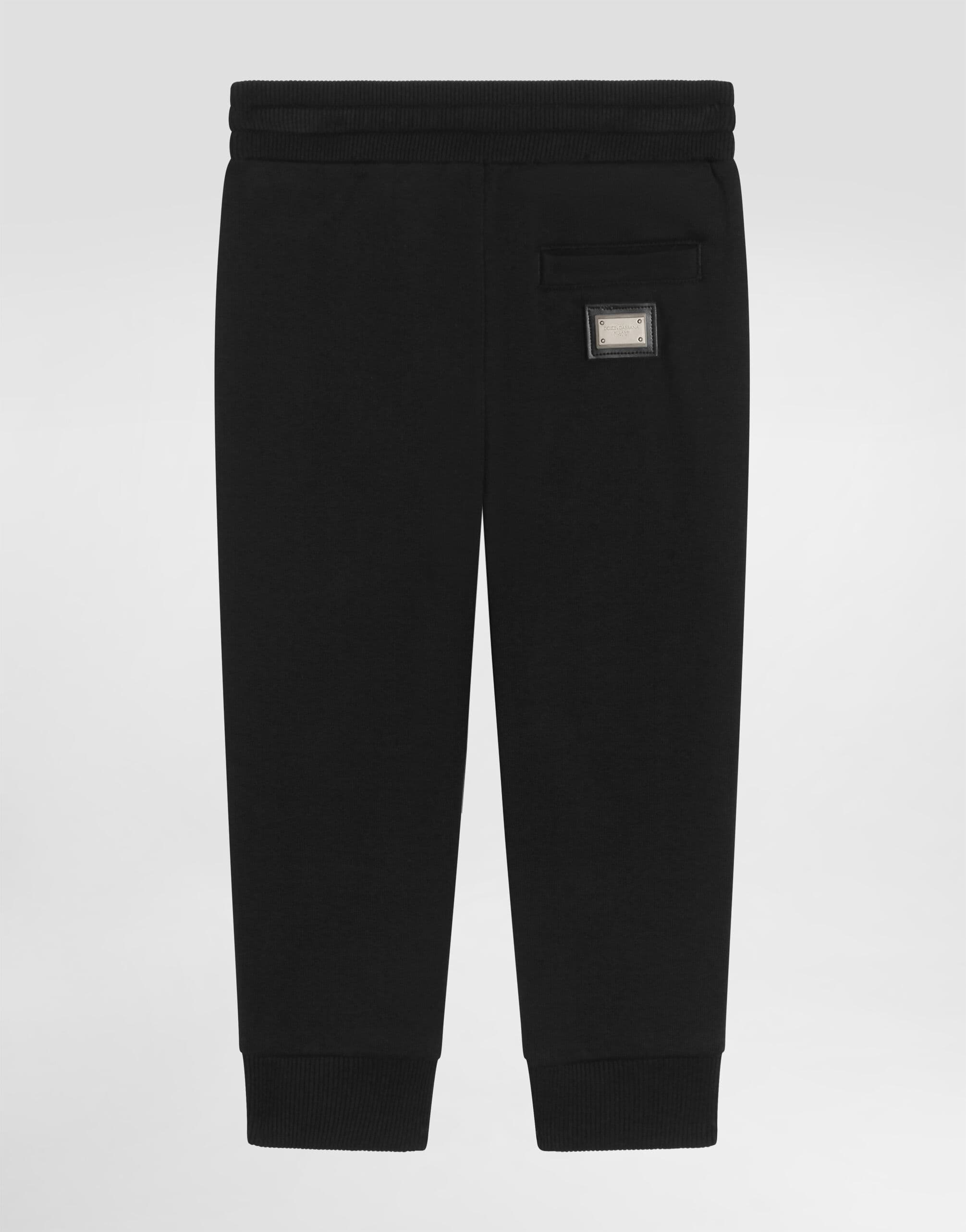 Dolce & Gabbana Kids Cotton Jogging Pants with DG Logo - 2