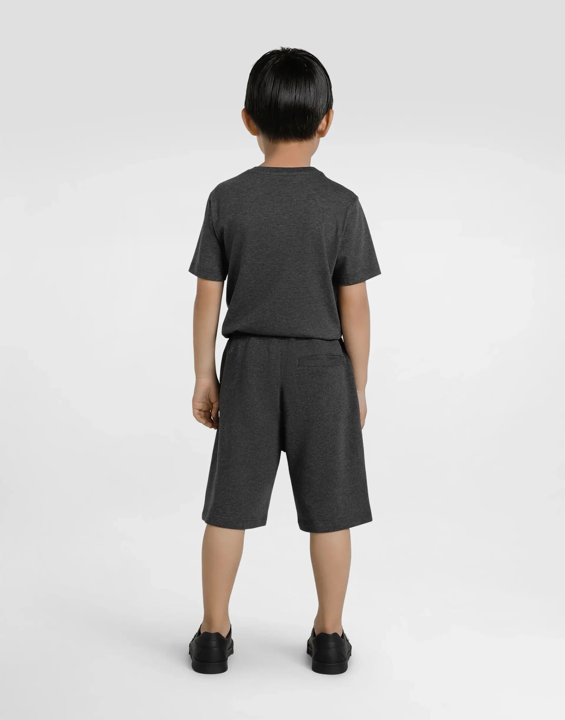 Dolce & Gabbana Kids Jersey T-Shirt with DG Patch - 4
