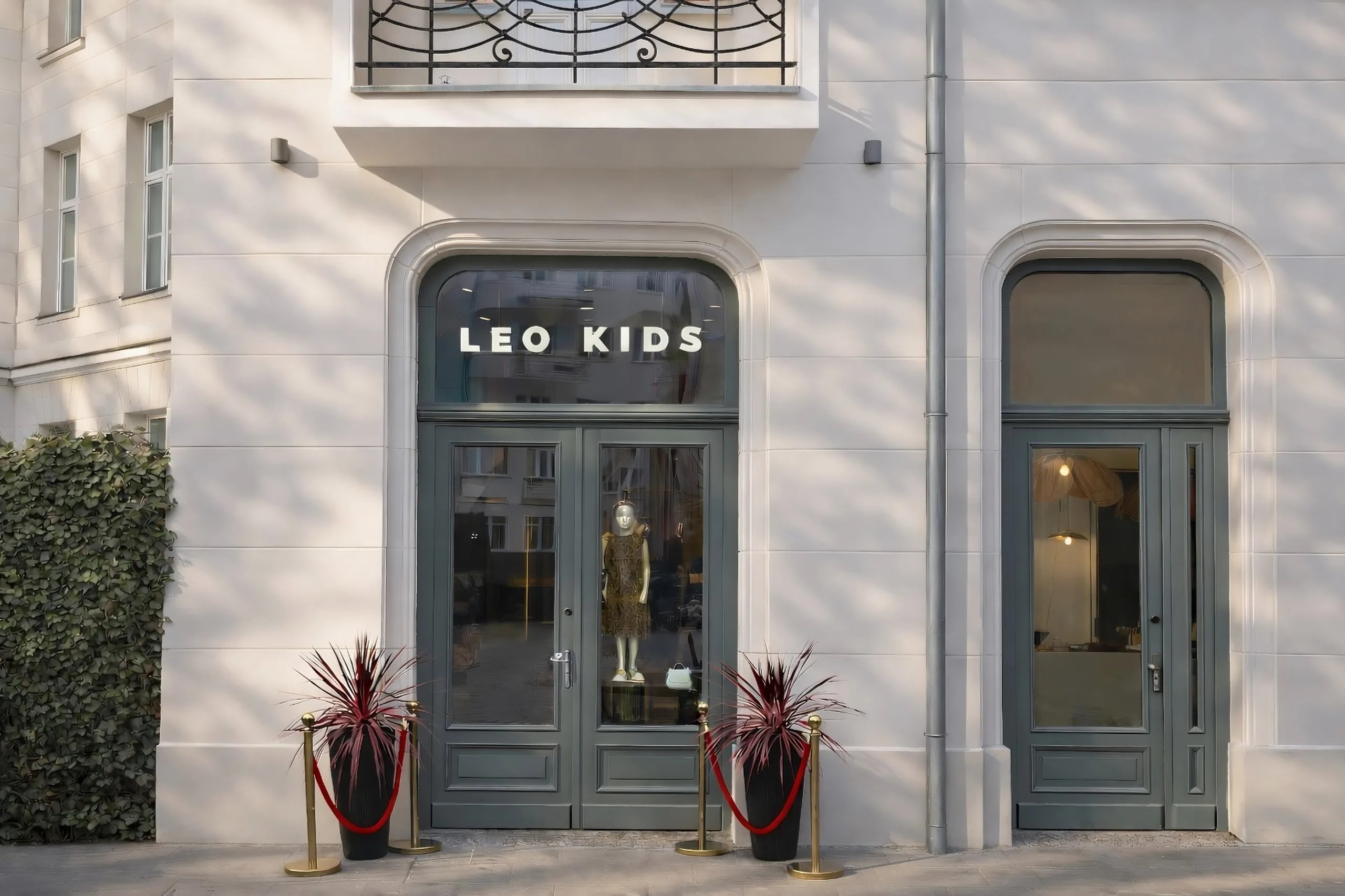 Boutique facade