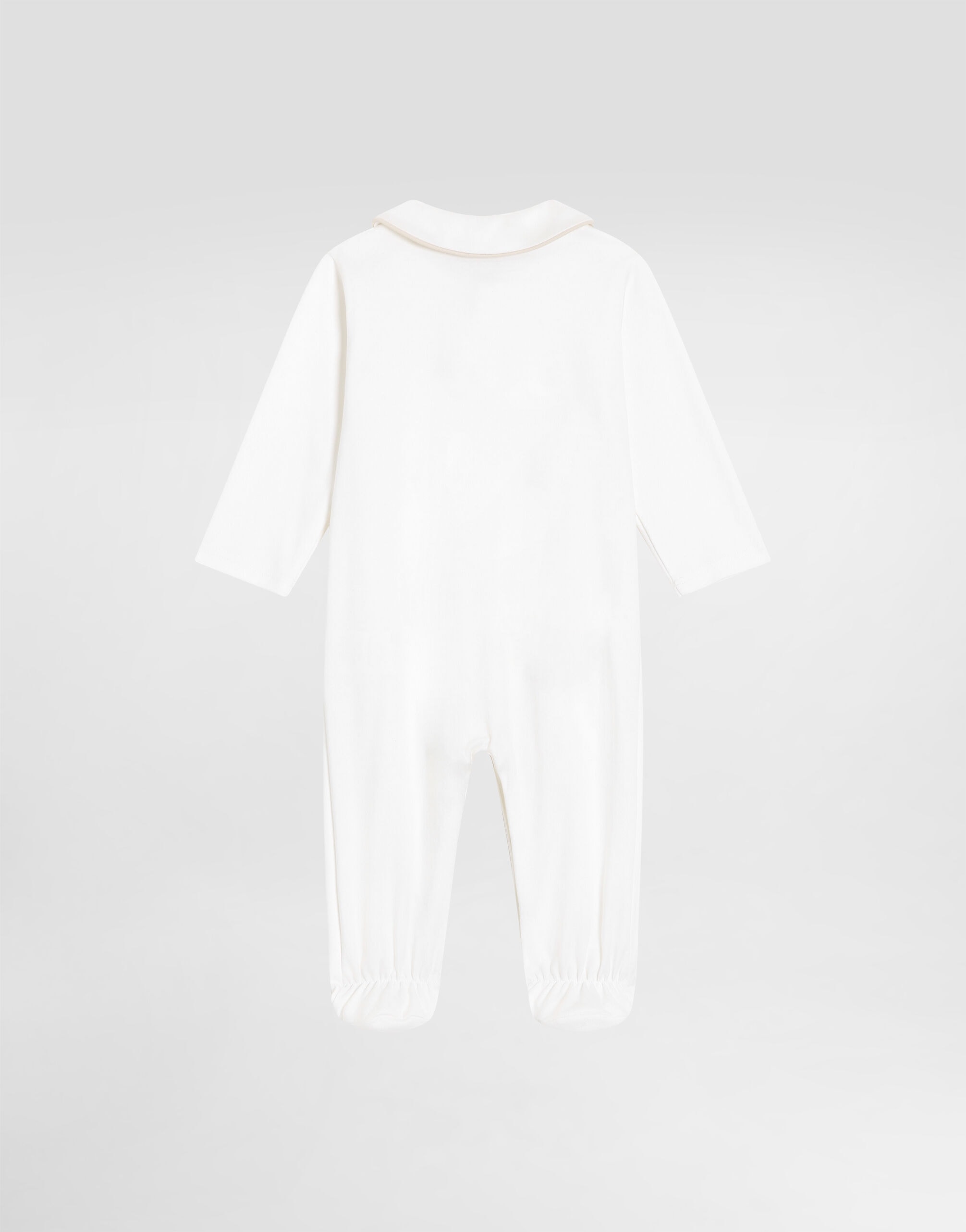 Dolce & Gabbana Kids 3-Piece Interlock Gift Set with Chain-Stitch Embroidery